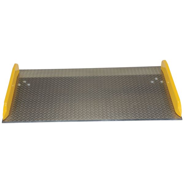 Dockboard, Aluminum, 20,000 lb, 36 x 60 In