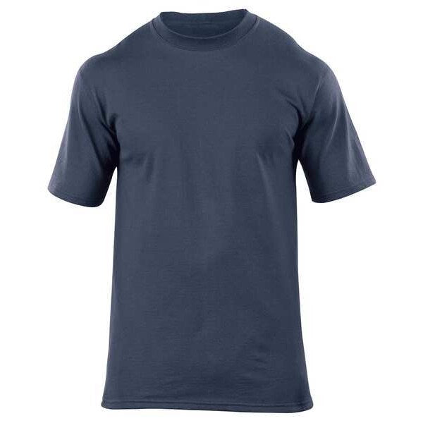 Utili-T Crew Neck Shirt, Dark Navy, L, PK3