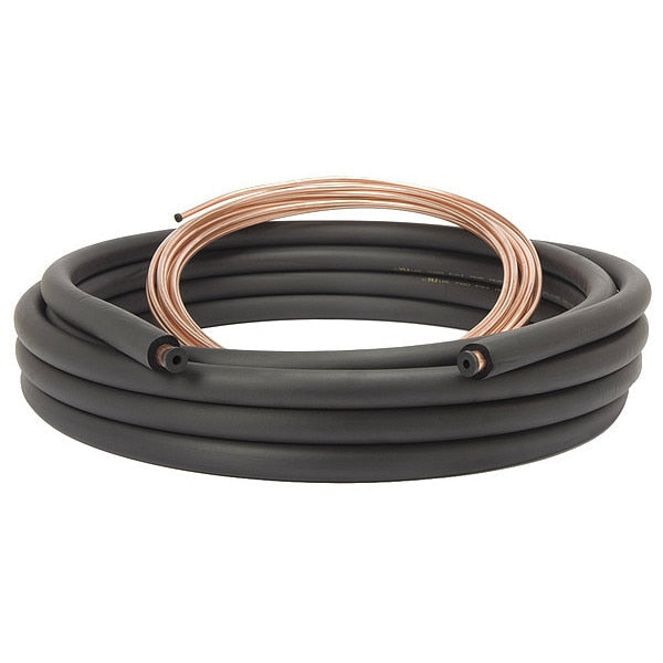 Refrigerant Line Set, Copper Roll, L 50 Ft