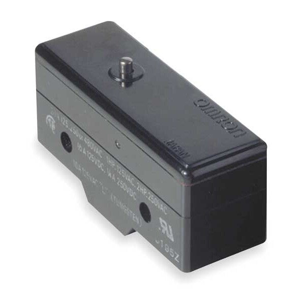 Industrial Snap Action Switch, Pin, Plunger Actuator, SPDT, 20A @ 480V AC Contact Rating