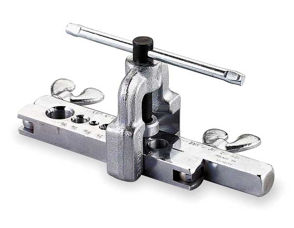 Flaring Tool, 3/16-5/8 In, 7 In L, 45 Deg