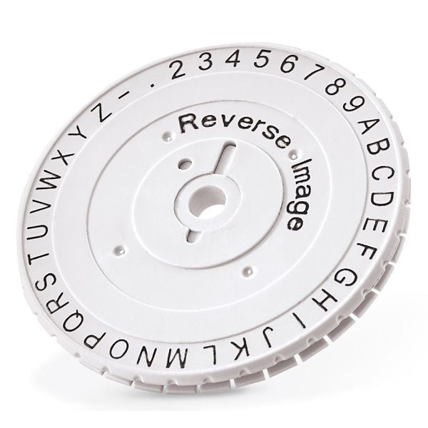 RHINO (R) Manual Label Maker, Tape width 3/8, 1/2