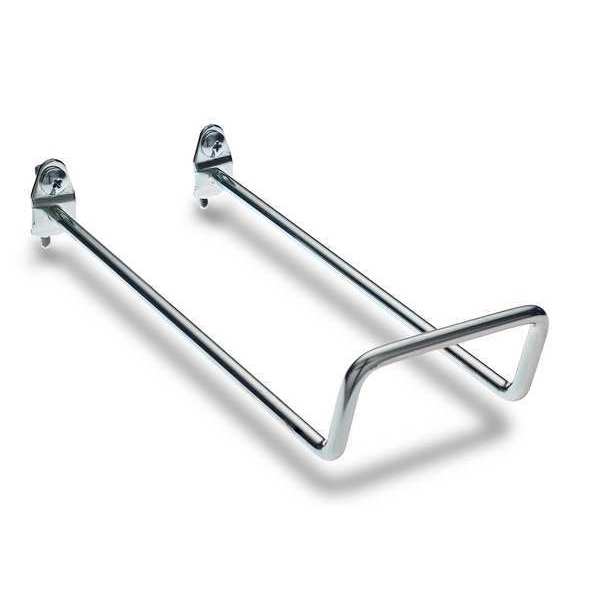 8 In. 80 Degree Bend Steel Double Closed End Loop Pegboard Hook for 1/8 In. and 1/4 In. Pegboard 5 Pack