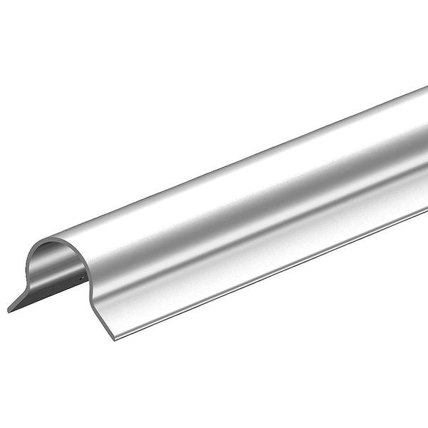 Corner Guard, White, 2.5x48Bullnose, Adhesi