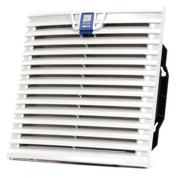 Axial Fan, Square, 115V AC, 1 Phase, 156 cfm, 10 1/10 in W.