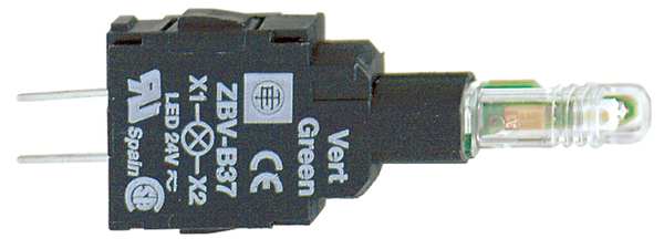 Lamp Module With Bulb 22 mm, Green