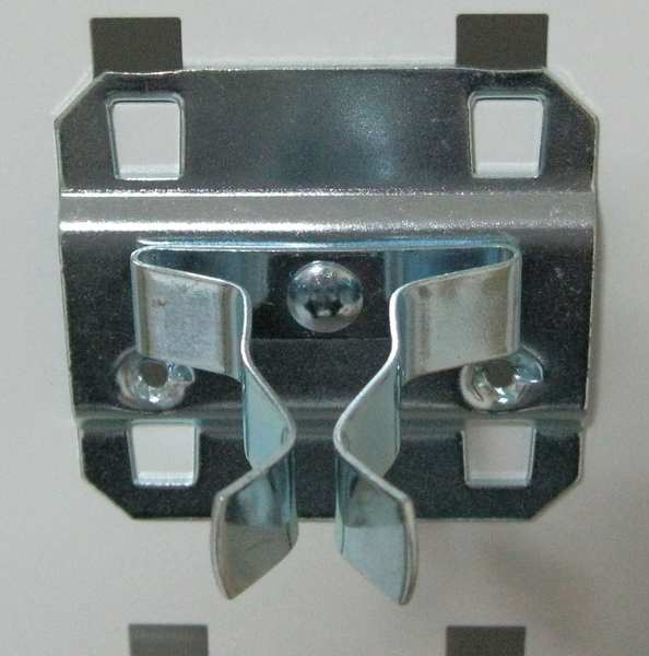 Spring Clip, Pk5, Hole Size: 3/8 in