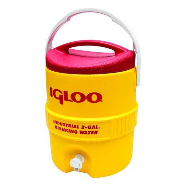 Beverage Cooler, 2 gal., Yellow