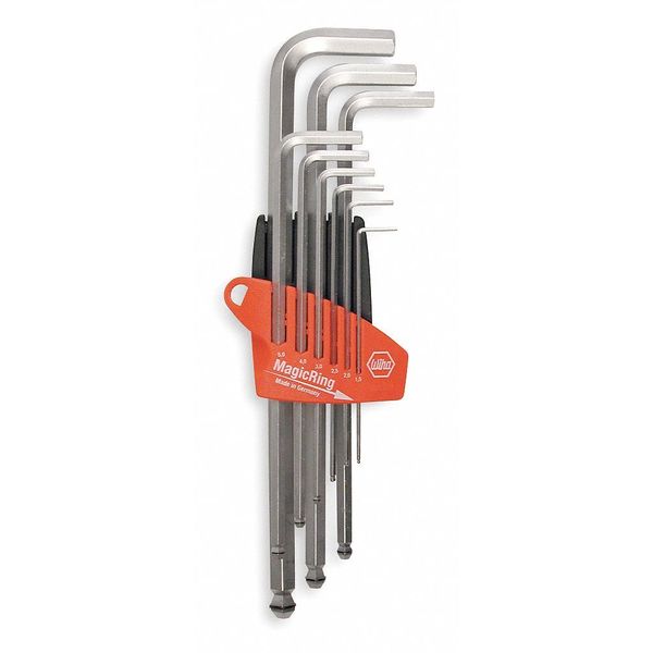 9 Piece Metric L-Shape Hex Key Set, 66990