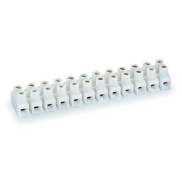Barrier Strip, 20A, 12 Pole, 300VAC