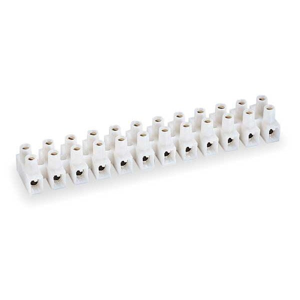 Barrier Strip, 35A, 12 Pole, 300VAC