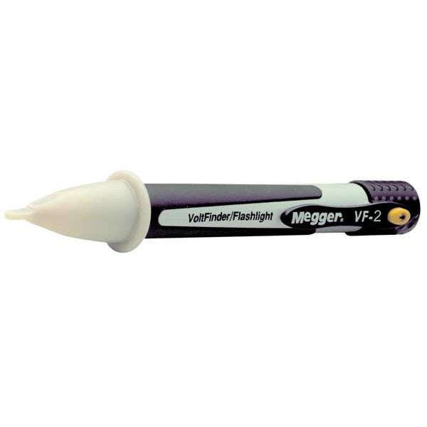 Voltage Detector, 100 to 600V AC, 7 in Length, Audible, Visual Indication