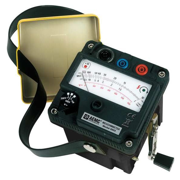 Hand Cranked Megohmmeter, 1000VDC