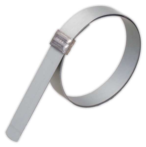 Hose Clamp, Galv. CS, Min.Dia.1