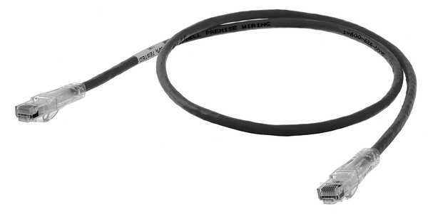 Ethernet Cable, Cat 6, Black, 15 ft.