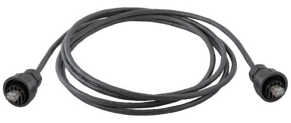 Ethernet Cable, Cat 6, Black, 15 ft.