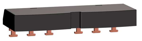 Bus Bar, 3-Pole, 2 Tap-Offs, 115A, For GV3P