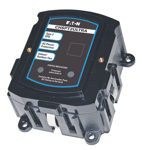 Surge Protection Device, 1 Phase, 120/240V, Depth: 2.25