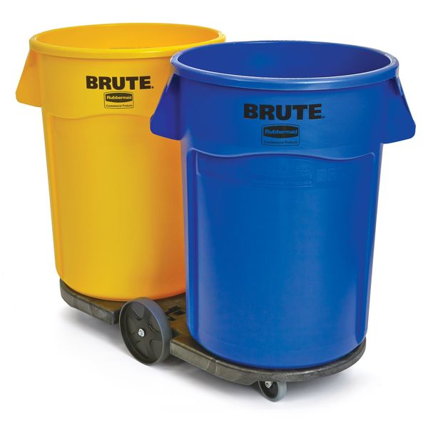 Brute Container Dolly, 200 lb., 20-1/4