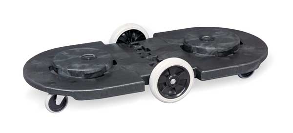 Brute Container Dolly, 200 lb., 20-1/4