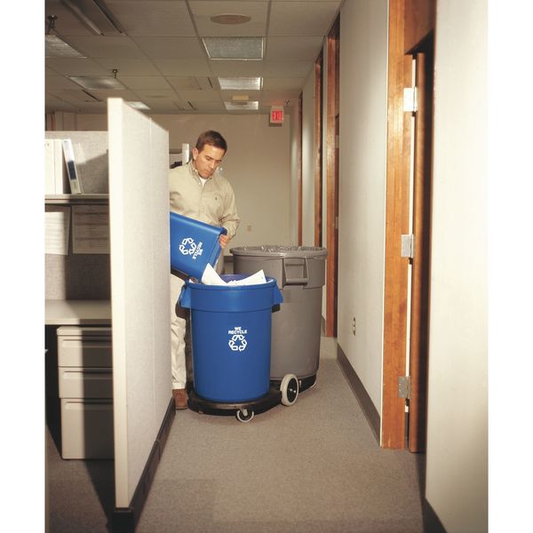 Brute Container Dolly, 200 lb., 20-1/4