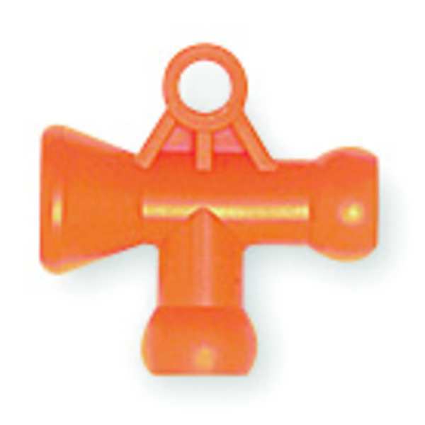T Fitting, 1/4 In, PK2