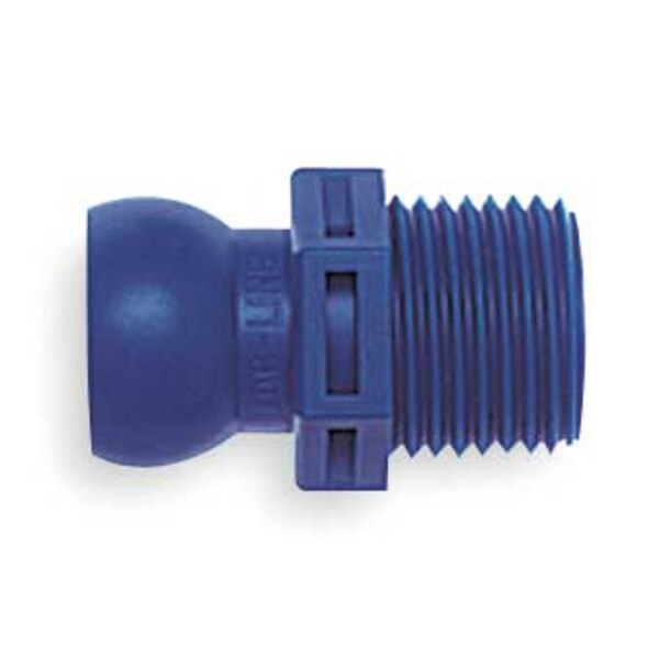 BSPT Connector, 1/2 In, PK4