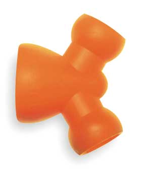Hose Y Reducer, 3/4 In to 1/2 In, PK2