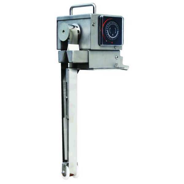 Oil Skimmer, 12In Reach, Stainless Steel