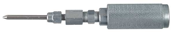 Grease Gun Needle Nozzle, w/Flush Type