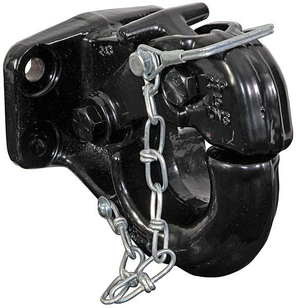 Pintle Hook, w/Mounting Kit, 15 Ton