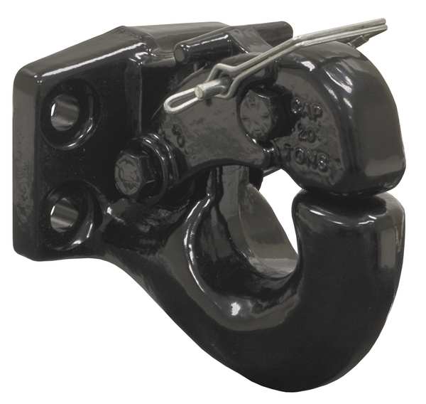 Pintle Hook, w/Mounting Kit, 20 Ton