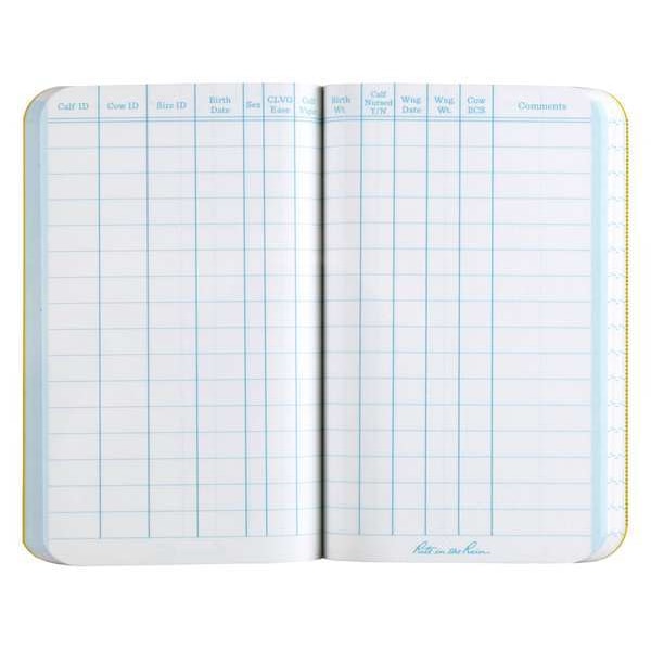 Animal Record Book, Beef Calving