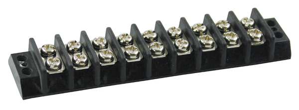 Terminal Strip, 15A, 9 Pole, 300VAC