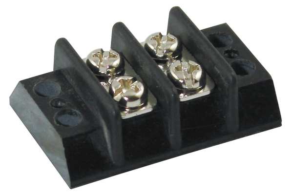 Terminal Strip, 15A, 2 Pole, 300VAC