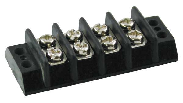 Terminal Strip, 15A, 4 Pole, 300VAC
