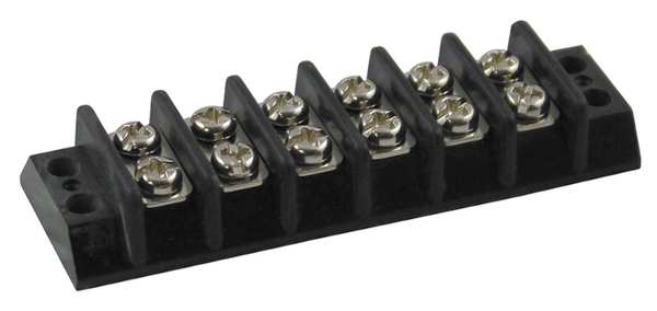 Terminal Strip, 15A, 6 Pole, 300VAC