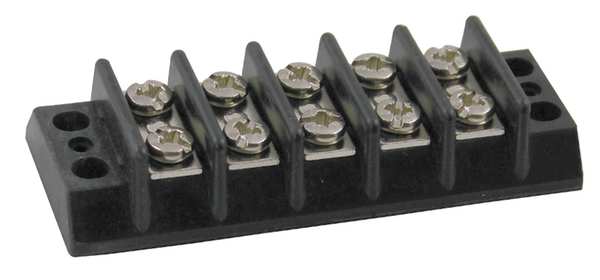 Terminal Strip, 20A, 5 Pole, 300VAC
