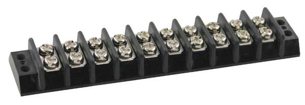Terminal Strip, 15A, 10 Pole, 300VAC