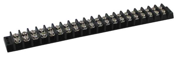 Terminal Strip, 15A, 20 Pole, 300VAC