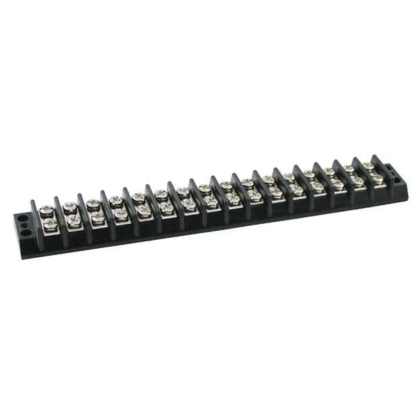 Terminal Strip, 20A, 16 Pole, 300VAC