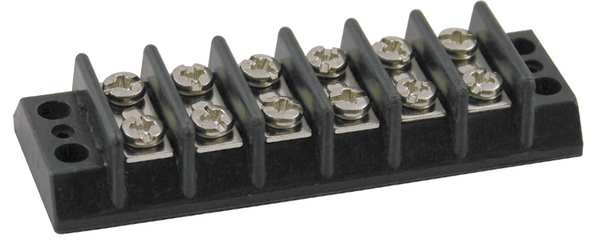 Terminal Strip, 20A, 6 Pole, 300VAC