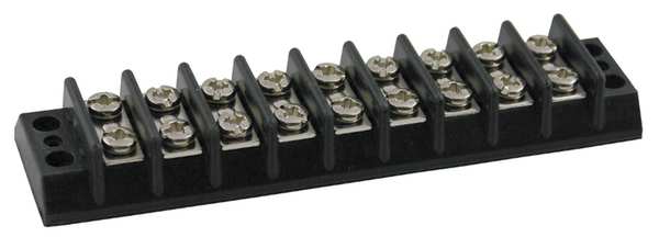 Terminal Strip, 20A, 9 Pole, 300VAC