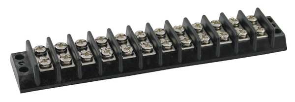 Terminal Strip, 20A, 12 Pole, 300VAC