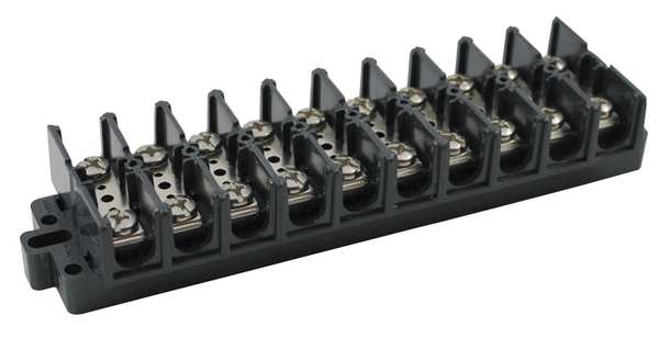 Terminal Strip, 60A, 10 Pole, 600VAC