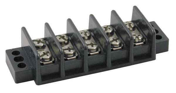 Terminal Strip, 30A, 5 Pole, 600VAC