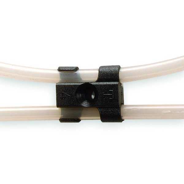 T-Clips Fastener, 3/8 In Max Dia, PK50