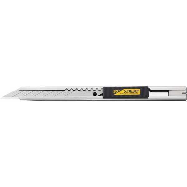 7/16 in. x 5-3/8 in. Stainless Steel Snap-Off Art Knife
