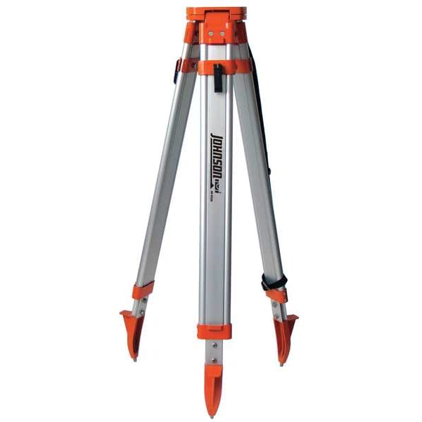 Tripod, 5/8-11, 48 to 60 In L, Aluminum