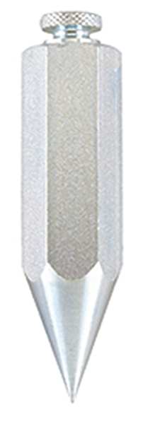 Plumb Bob, 12 oz., Steel, Nickel Plated